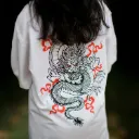 Zycoz Fire born Dragon Oversized T-Shirt – 260 GSM