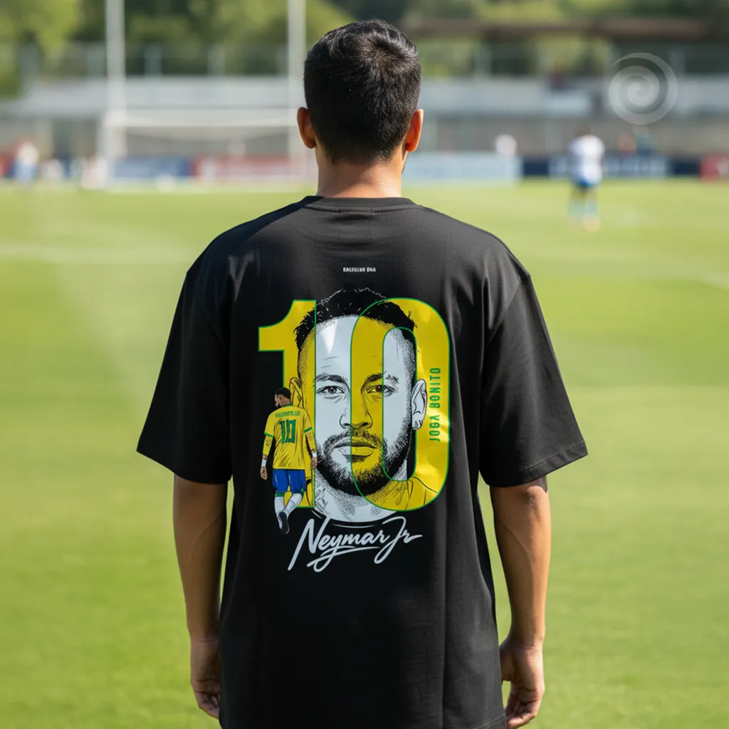 ZYCOZ Neymar Jr – The Last Dance Oversized T-Shirt – 260 GSM
